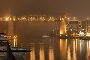 Burrard Street Bridge Casting Shadows