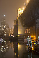 Reflected Burrard Street Bridge