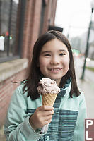 Nara With Her Ice Cream