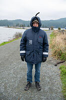 Dad In His Flight Jacket