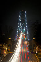 Lionsgate Bridge In The Rain