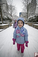 Claira And Nara Snow Day