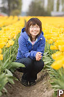 Helen In Field Of Yellow