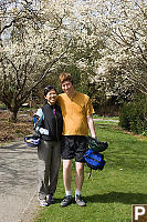 Sean And Catherine With Magnolias