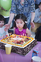 Nara Blowing Out Candles