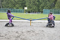 Nara Claira On Teeter Totter