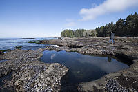 Large Pool In Rocks