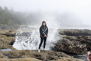 Claira With Crashing Wave 2