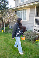 Claira Looking For More Eggs