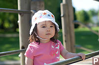 Nara Running At The Playground