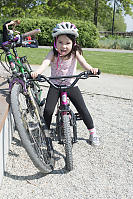 Nara Ready To Ride Her Bike