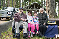 Nara And Claira With Great Grandkids