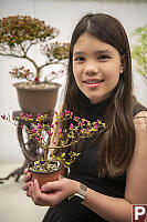 Claira With Her Azalea