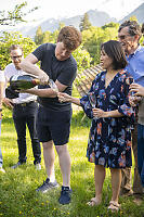 Sean Pouring For Catherine