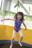 Claira Bouncing On Trampoline