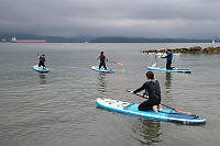 Kneeling In The Bay