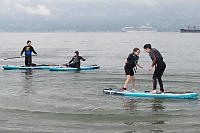 Paddleboard Rolling Competition