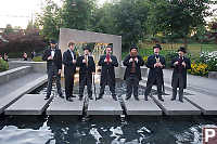 Gentlemen At Fountain
