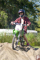 Justin On Dirt Pile