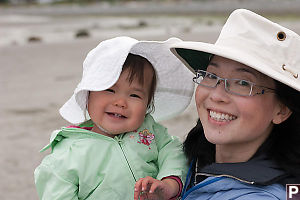 Nara And Helen At Kai Bay