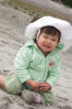 Nara Sitting In The Sand