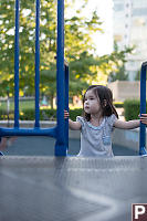 Nara Climbing In Playground