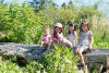 Four Kids On Log