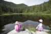 Kids At Yew Lake