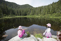 Kids At Yew Lake