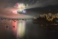 Colourful Burst In Smoke