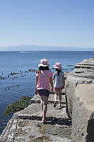 Walking On Sea Wall