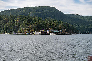 Coming Into Lyall Harbour