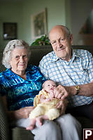 Grandparents With Claira Formal