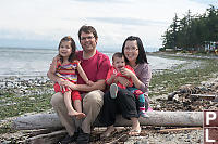Harvey Shum Family Portrait On The Beach