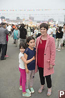 Grandkids At Night Market