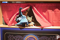 Nara Doing Dragon Puppet Show