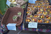 Fruit In Small Paper Bags