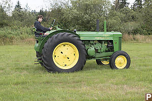 Marcus Driving In Lower Field