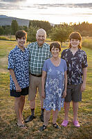 Marcus And James With Grandparents