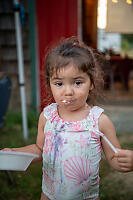 Raelynn With Dessert