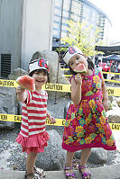 Kids With Watermellon Popsicles