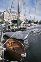 Tall Ship With Empress Behind