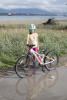 Nara With Reflected Bike