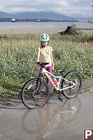 Nara With Reflected Bike