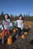 Kids In Pumpkin Patch