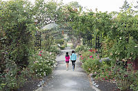 Kids Walking Into Horticulture Centre Of The Pacific