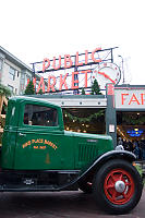 Old International Truck Outside Public Market