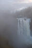 Snoqualmie Falls With Fog