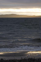 Yellow Light On Ocean