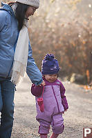 Nara And Mom Walking